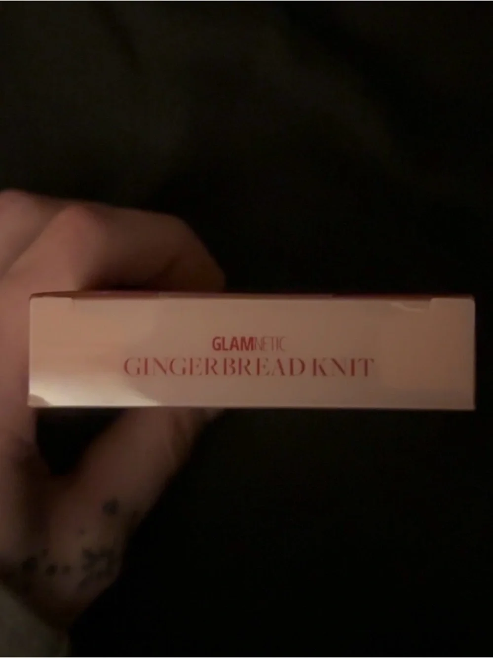 Gingerbread Knit Holiday Glamnetic Press-On Nails *NIB*